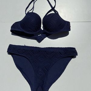 Navy Blue Bikini